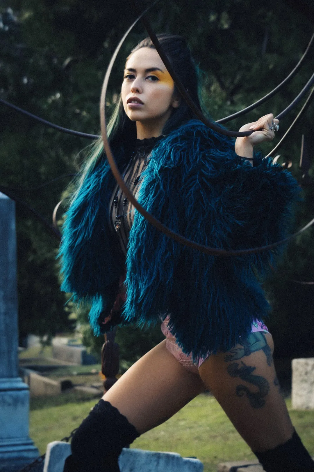 Lux Muse · Graveyard — photography by Wes Visions